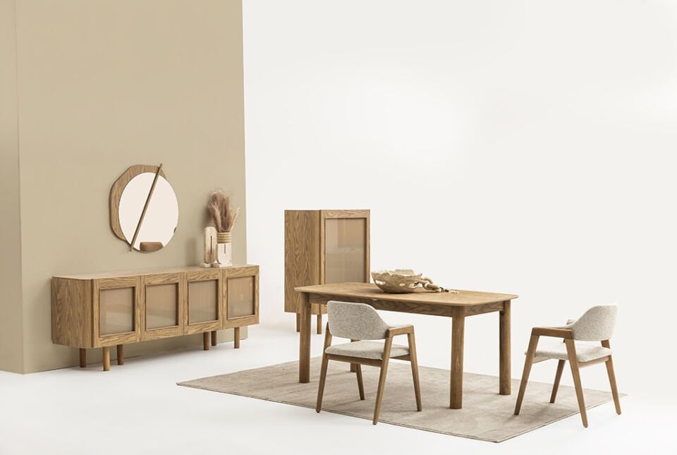 Latte Ceviz Yemek Odası