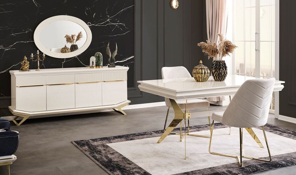 Angel Gold Yemek Odası