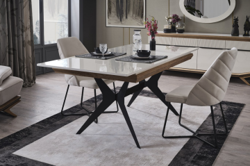 Elize Ahşap Yemek Odası