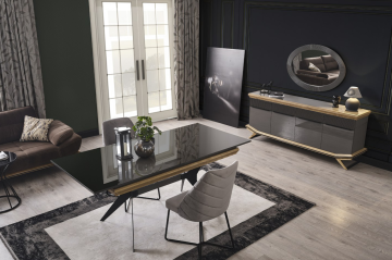 Grand Ahşap Yemek Odası