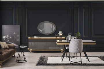 Grand Ahşap Yemek Odası