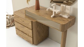 Latte Ceviz Yatak Odası