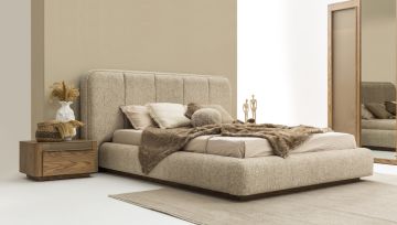 Latte Ceviz Yatak Odası